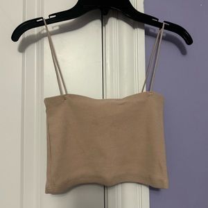 ZARA🤎Beige Tank Top